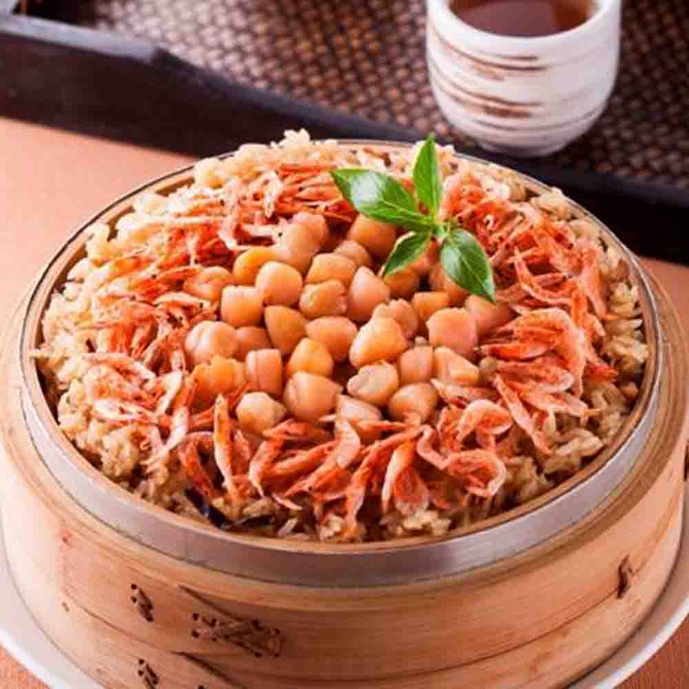 【大江生鮮】櫻花蝦米糕、鴨肉米糕 400g/盒