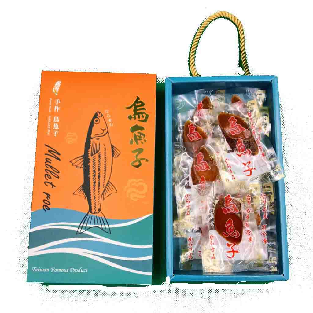 14種禮盒推薦-9、慶魚堂-美食館 一口吃烏魚子禮盒（精裝）伴手禮盒