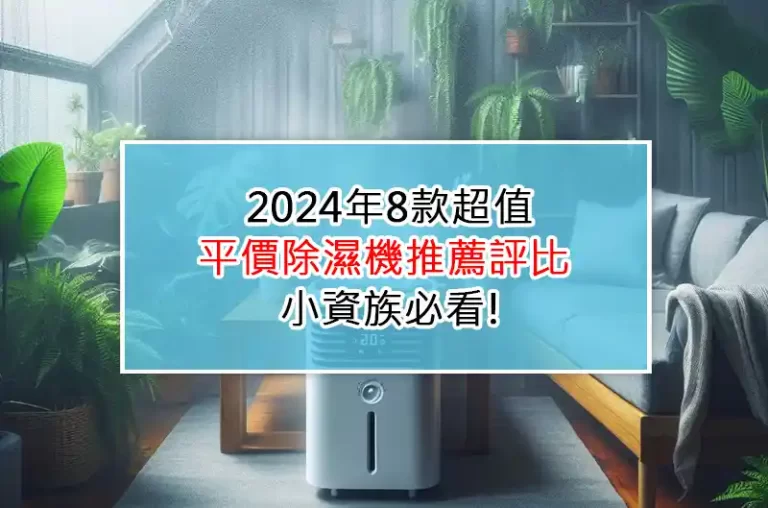 2024年8款超值平價除濕機推薦評比 - 小資族必看!