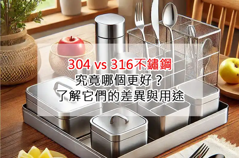 304 vs 316不鏽鋼：究竟哪個更好？了解它們的差異與用途