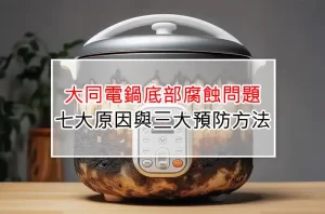 大同電鍋底部腐蝕問題：七大原因與三大預防方法