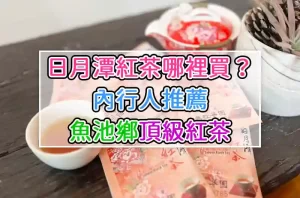 日月潭紅茶哪裡買？內行人推薦：魚池鄉頂級紅茶